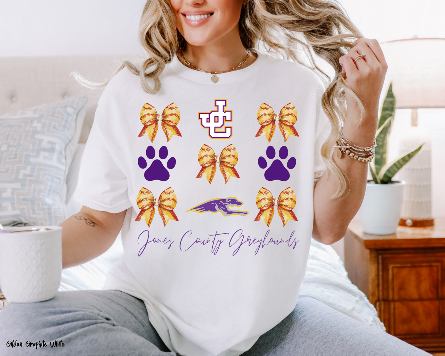 Jones County Softball Bows - Shirt/Sweatshirt