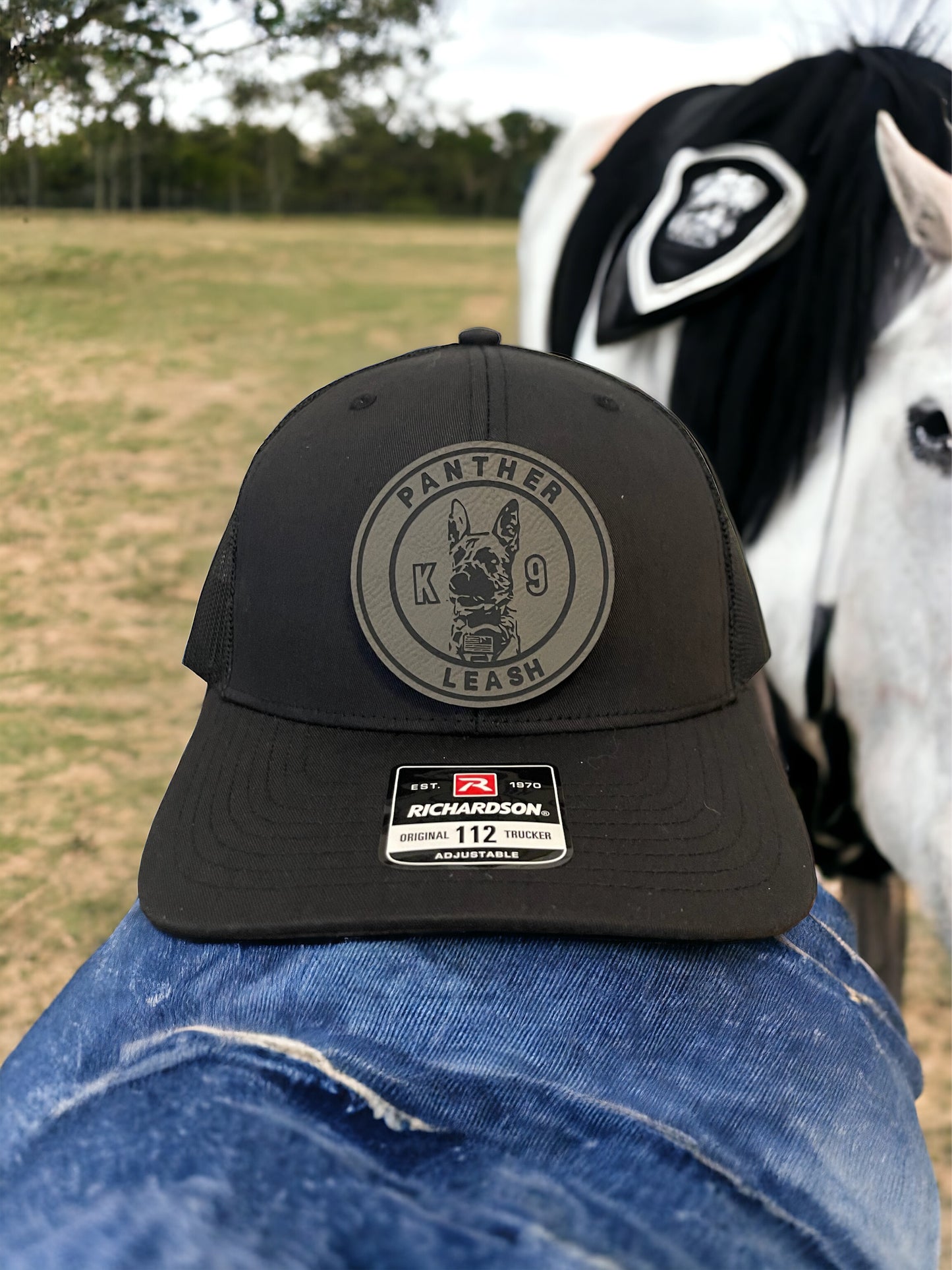 Panther Leash Richardson 112 Hat with Gray Patch